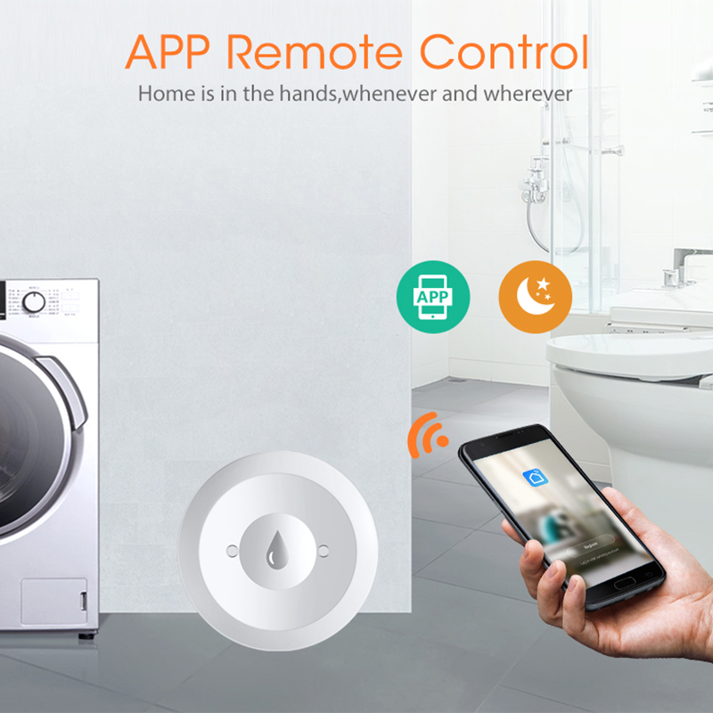 Zigbee Water Sensor Flood Leak - Kitchen Appliances Video ulasan dan harga
