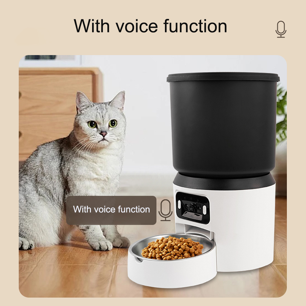 4L Pet Feeder Button WiFi Came - Kitchen Appliances Video ulasan dan harga