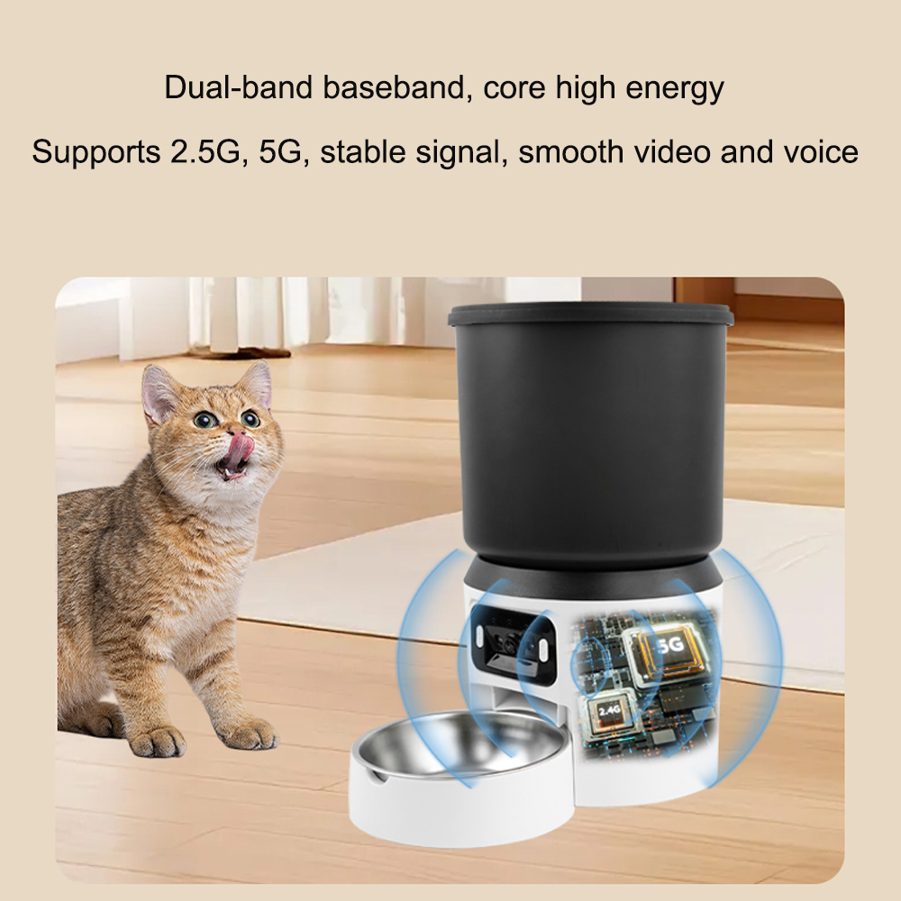 4L Pet Feeder Button WiFi Came - Kitchen Appliances Video ulasan dan harga